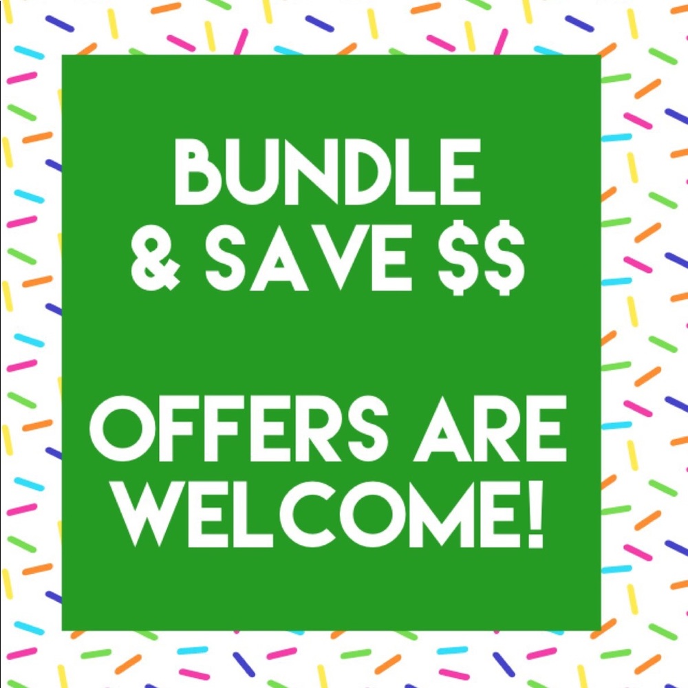 Bundle and save! Offers are welcome!